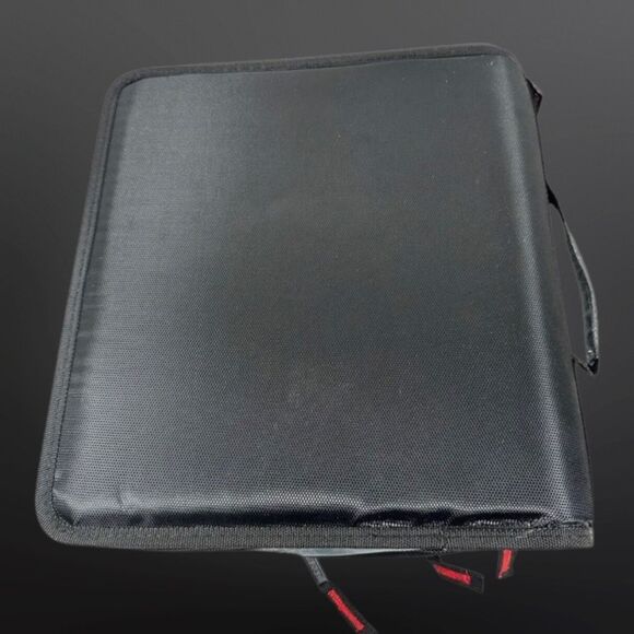 NEW Case-it The Universal 2-inch 3-Ring Zipper Binder Holds 13" Laptop w/Strap - Picture 5 of 6